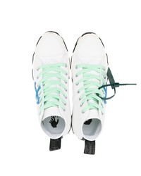 Baskets montantes blanches Off-White