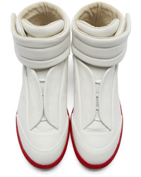 Baskets montantes blanches Maison Margiela