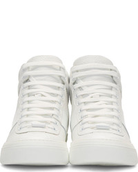 Baskets montantes blanches Jimmy Choo