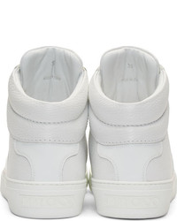 Baskets montantes blanches Jimmy Choo