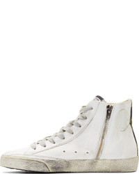 Baskets montantes blanches Golden Goose