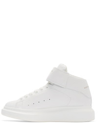 Baskets montantes blanches Alexander McQueen