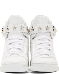 Baskets montantes blanches Givenchy