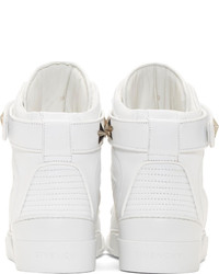 Baskets montantes blanches Givenchy