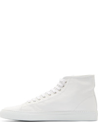 Baskets montantes blanches Common Projects