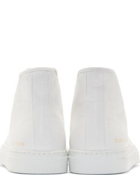 Baskets montantes blanches Common Projects