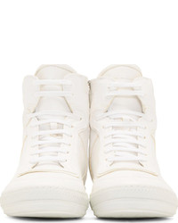Baskets montantes blanches Diesel Black Gold