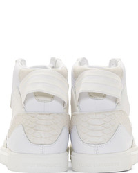 Baskets montantes blanches Y-3