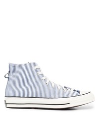 Baskets montantes bleu clair Converse