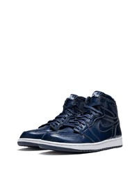 Baskets montantes bleu marine Jordan