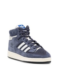 Baskets montantes bleu marine adidas