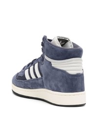 Baskets montantes bleu marine adidas