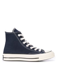 Baskets montantes bleu marine Converse