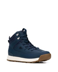 Baskets montantes bleu marine Lacoste