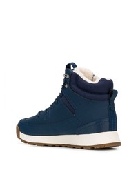 Baskets montantes bleu marine Lacoste