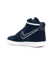 Baskets montantes bleu marine Nike