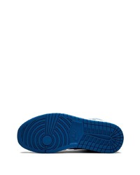 Baskets montantes bleues Jordan