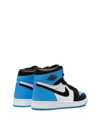 Baskets montantes bleues Jordan