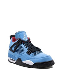 Baskets montantes bleues Jordan