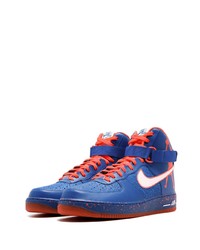 Baskets montantes bleues Nike