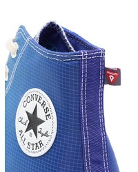 Baskets montantes bleues Converse