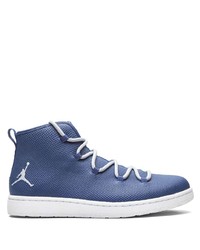 Baskets montantes bleues Jordan