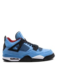 Baskets montantes bleues Jordan