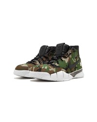 Baskets montantes camouflage multicolores Nike