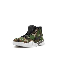 Baskets montantes camouflage multicolores Nike