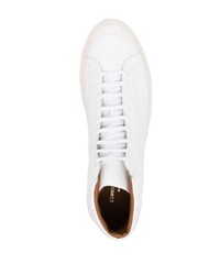 Baskets montantes en cuir blanches Common Projects