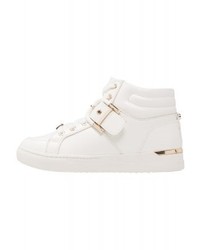 Baskets montantes en cuir blanches Aldo