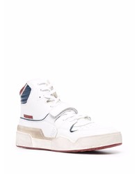 Baskets montantes en cuir blanches Isabel Marant