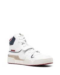 Baskets montantes en cuir blanches Isabel Marant