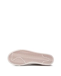 Baskets montantes en cuir blanches Nike