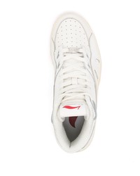 Baskets montantes en cuir blanches Li-Ning