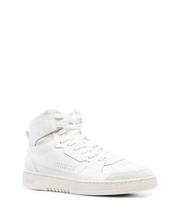 Baskets montantes en cuir blanches Axel Arigato