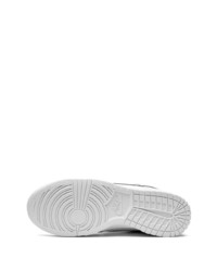 Baskets montantes en cuir blanches Nike