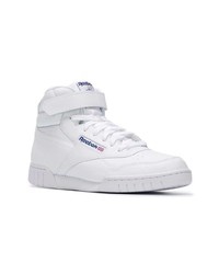 Baskets montantes en cuir blanches Reebok