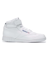 Baskets montantes en cuir blanches Reebok