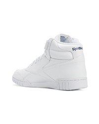 Baskets montantes en cuir blanches Reebok