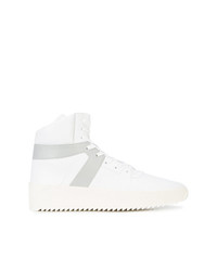 Baskets montantes en cuir blanches Fear Of God