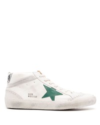 Baskets montantes en cuir blanches Golden Goose