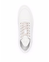 Baskets montantes en cuir blanches Filling Pieces