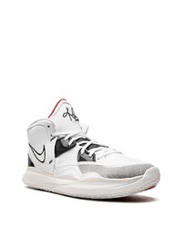 Baskets montantes en cuir blanches Nike