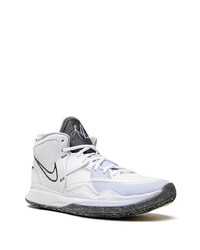 Baskets montantes en cuir blanches Nike