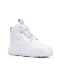 Baskets montantes en cuir blanches Nike