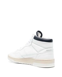 Baskets montantes en cuir blanches Filling Pieces