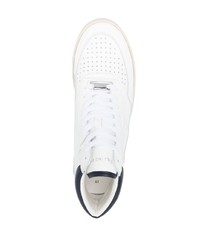 Baskets montantes en cuir blanches Filling Pieces