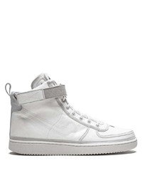 Baskets montantes en cuir blanches Nike