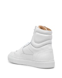 Baskets montantes en cuir blanches Common Projects